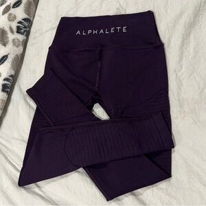 Alphalete Revival Leggings Purple